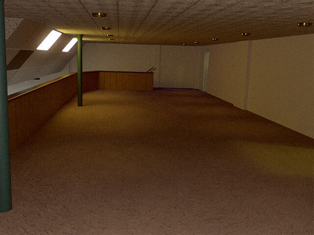 Backrooms Full Building Hobbytown Rohners 3D model_7