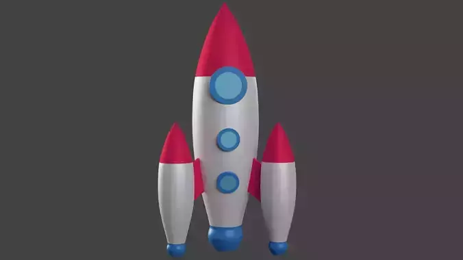 Cartoon Rocket