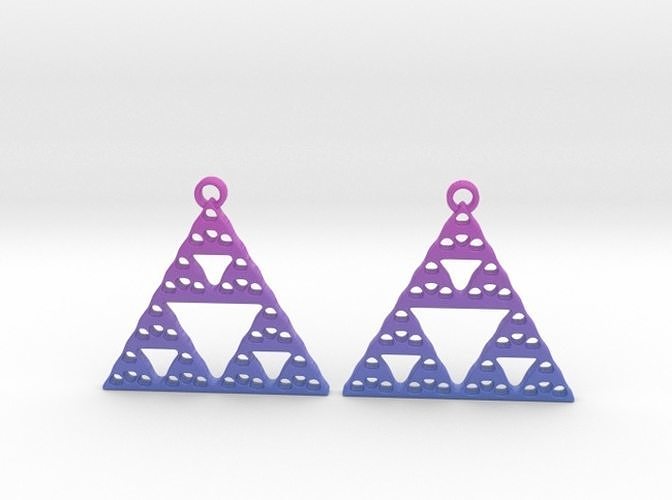Gasket Earrings 3D print model