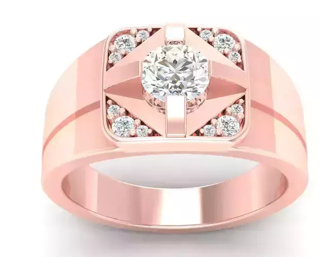 Luxury Diamond Fashin Men Ring 6014