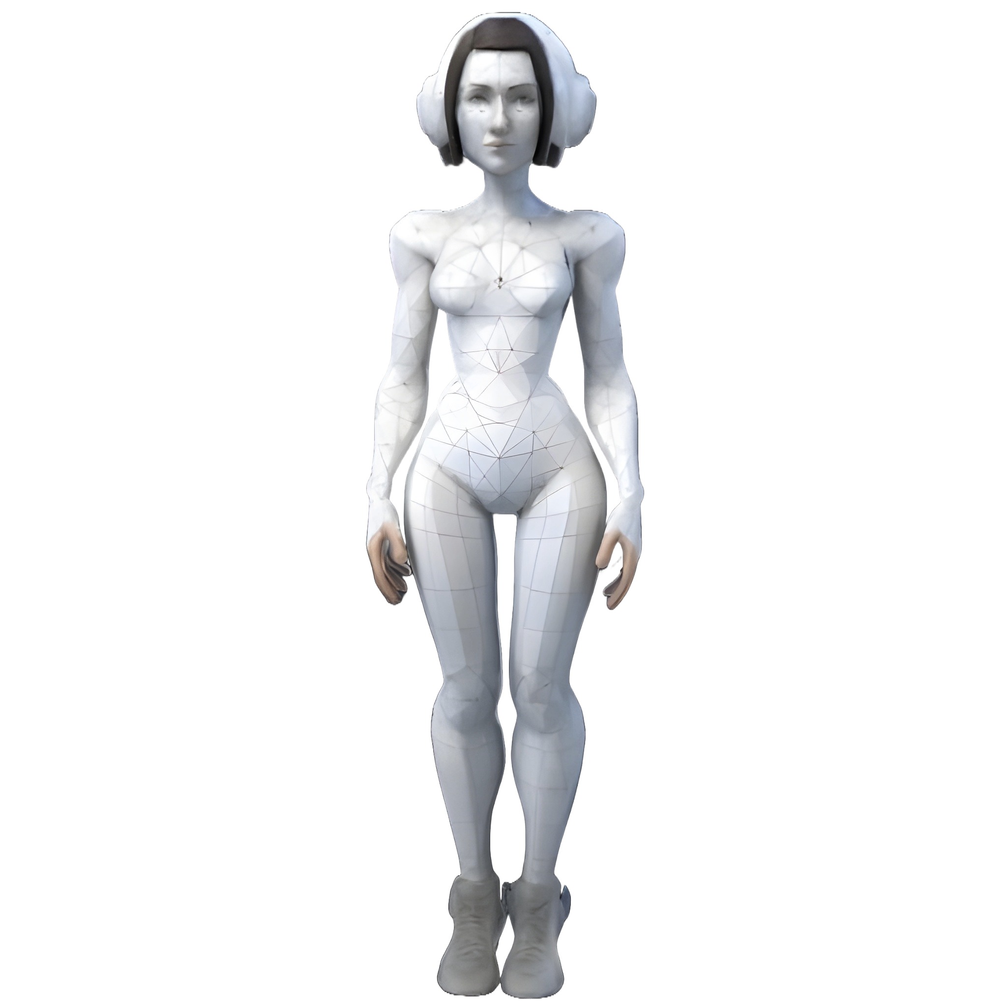 Sci-Fi Character Collection - Future Warriors and Androids 3D print model_5