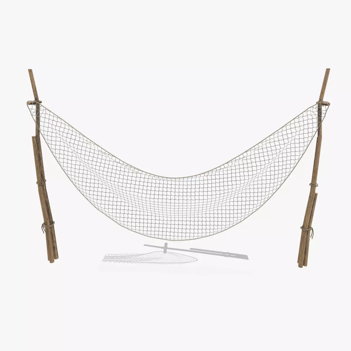 Fish Drying Rack V02 Low-poly 3D model