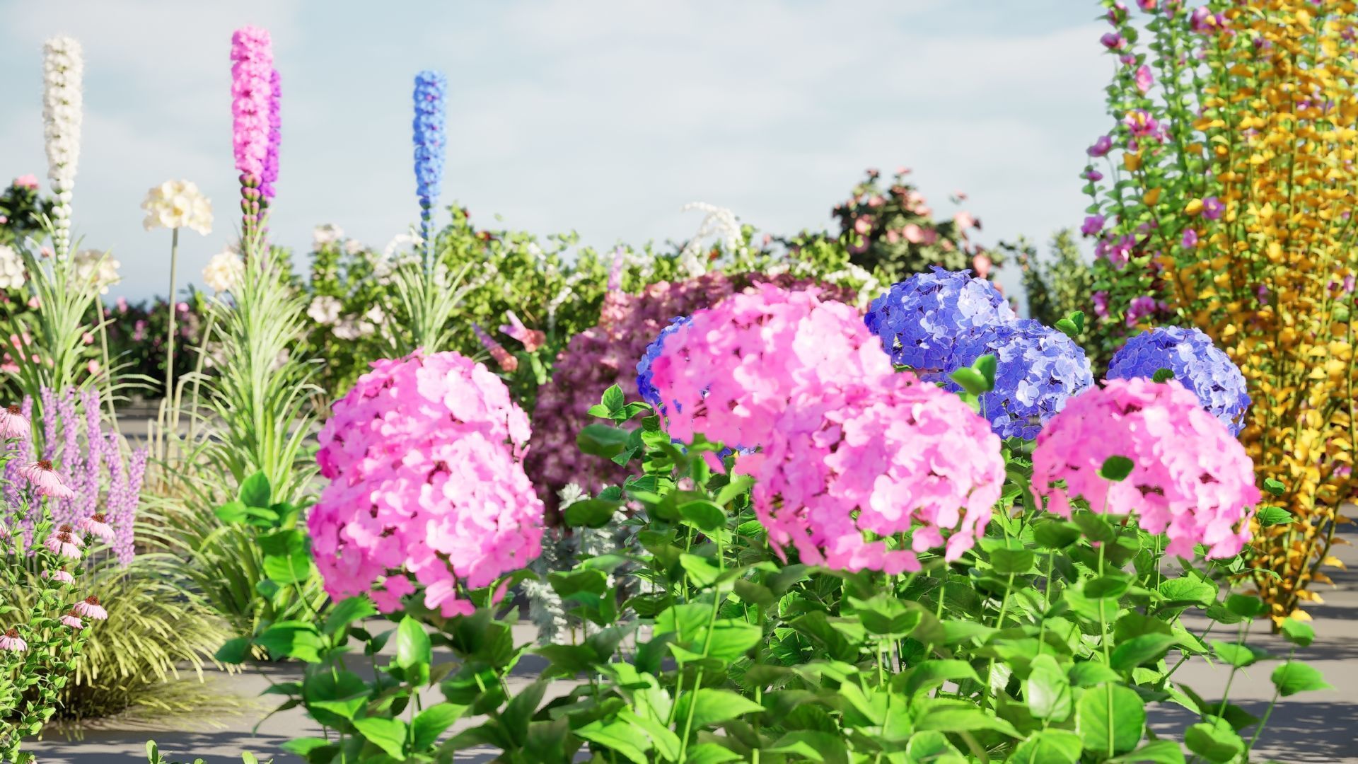 High-Poly Flowering Plants 3D Collection 01 _71