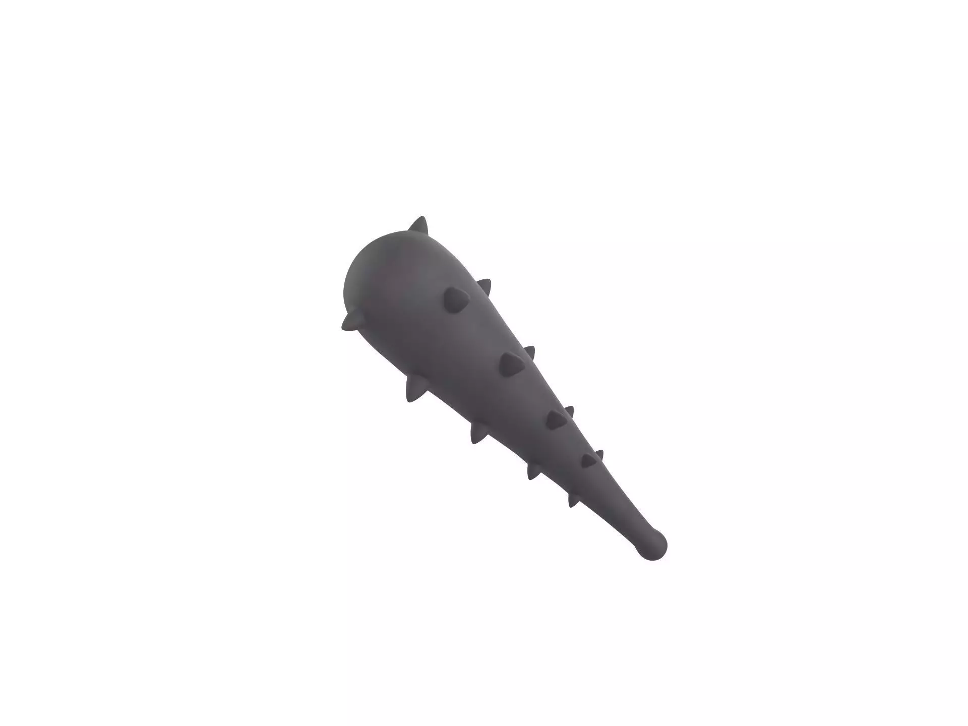 Spiked Club 3D model_0