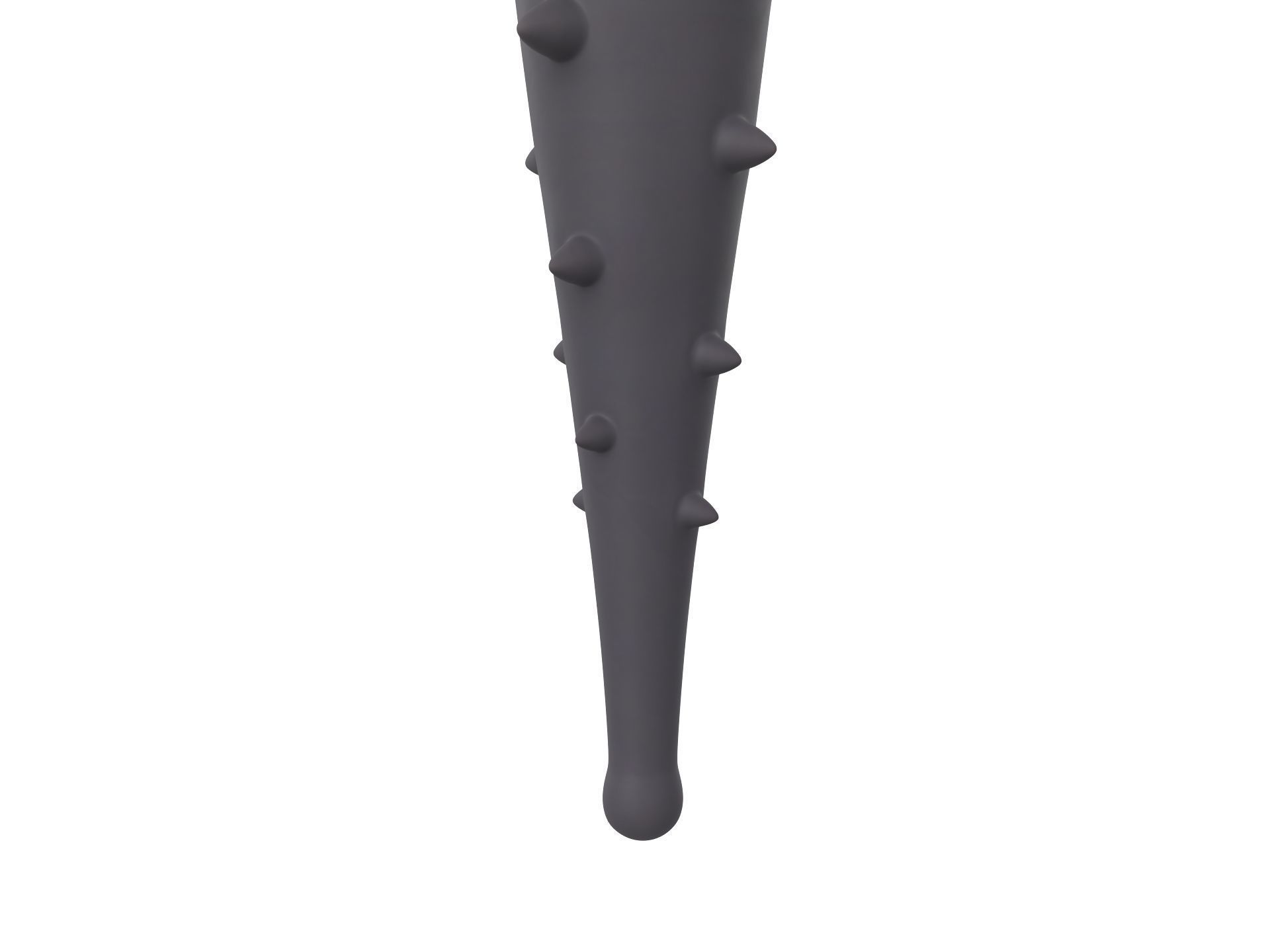 Spiked Club 3D model_6
