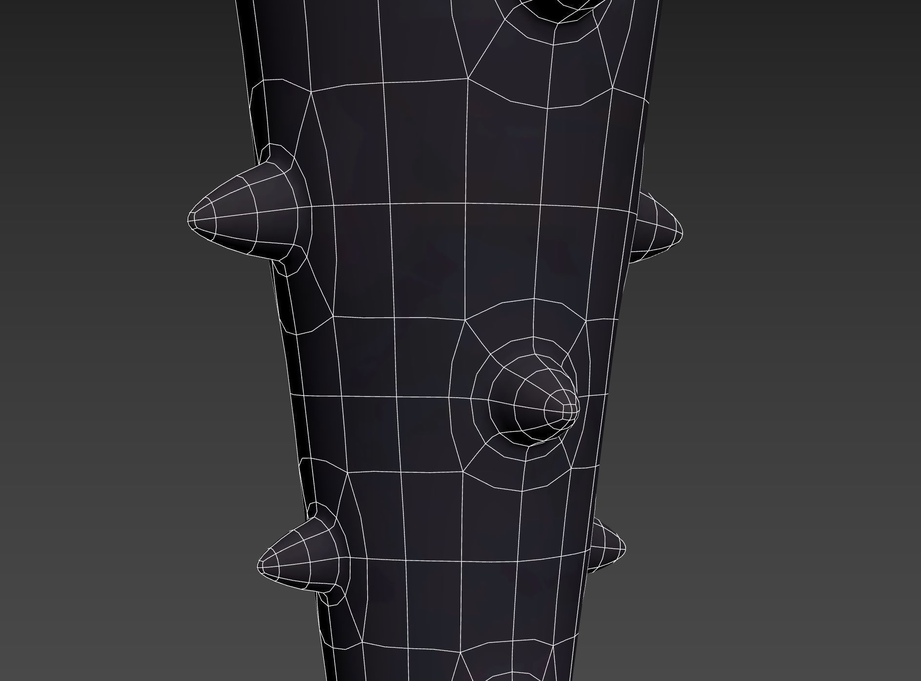 Spiked Club 3D model_23
