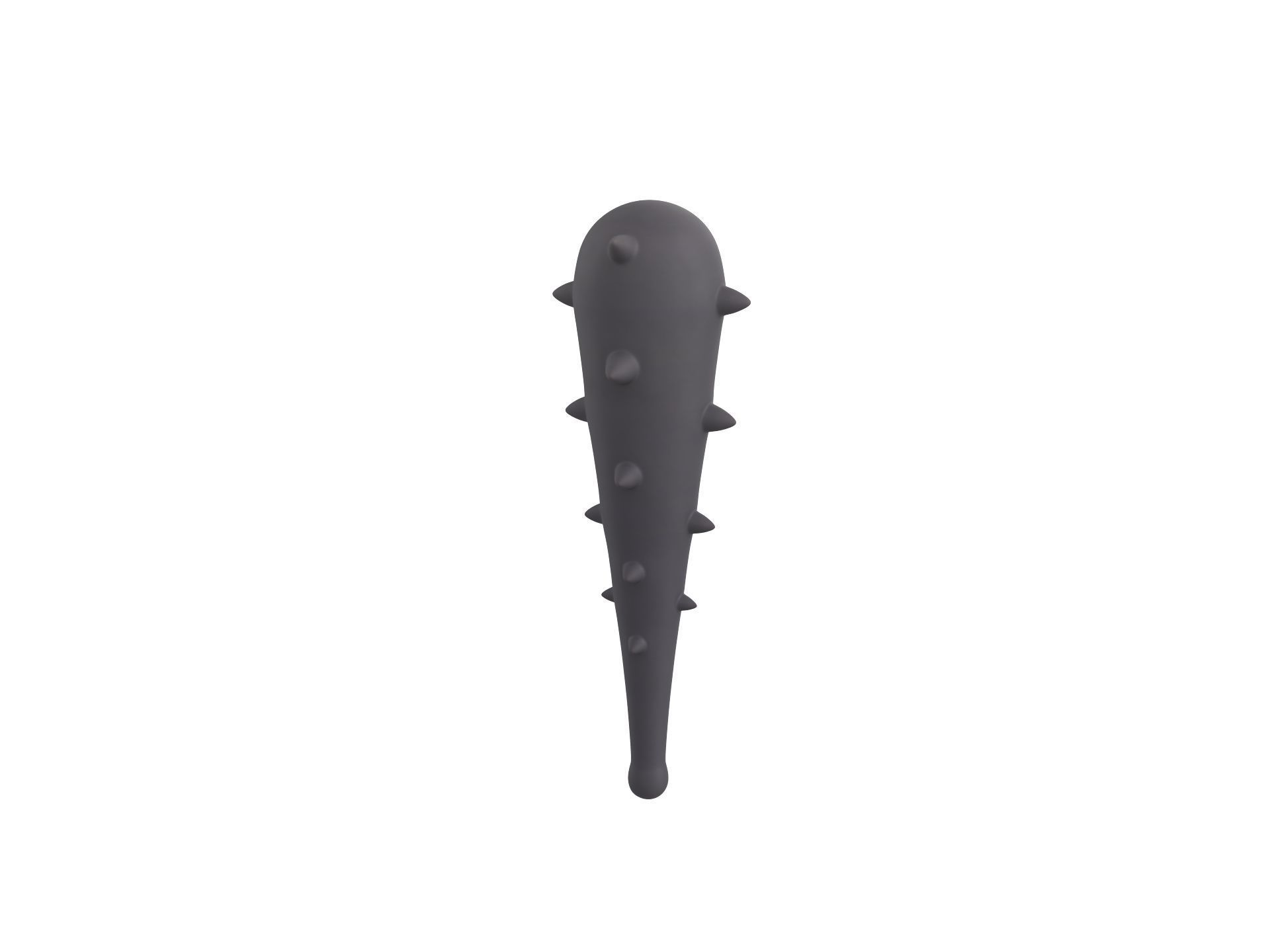 Spiked Club 3D model_1