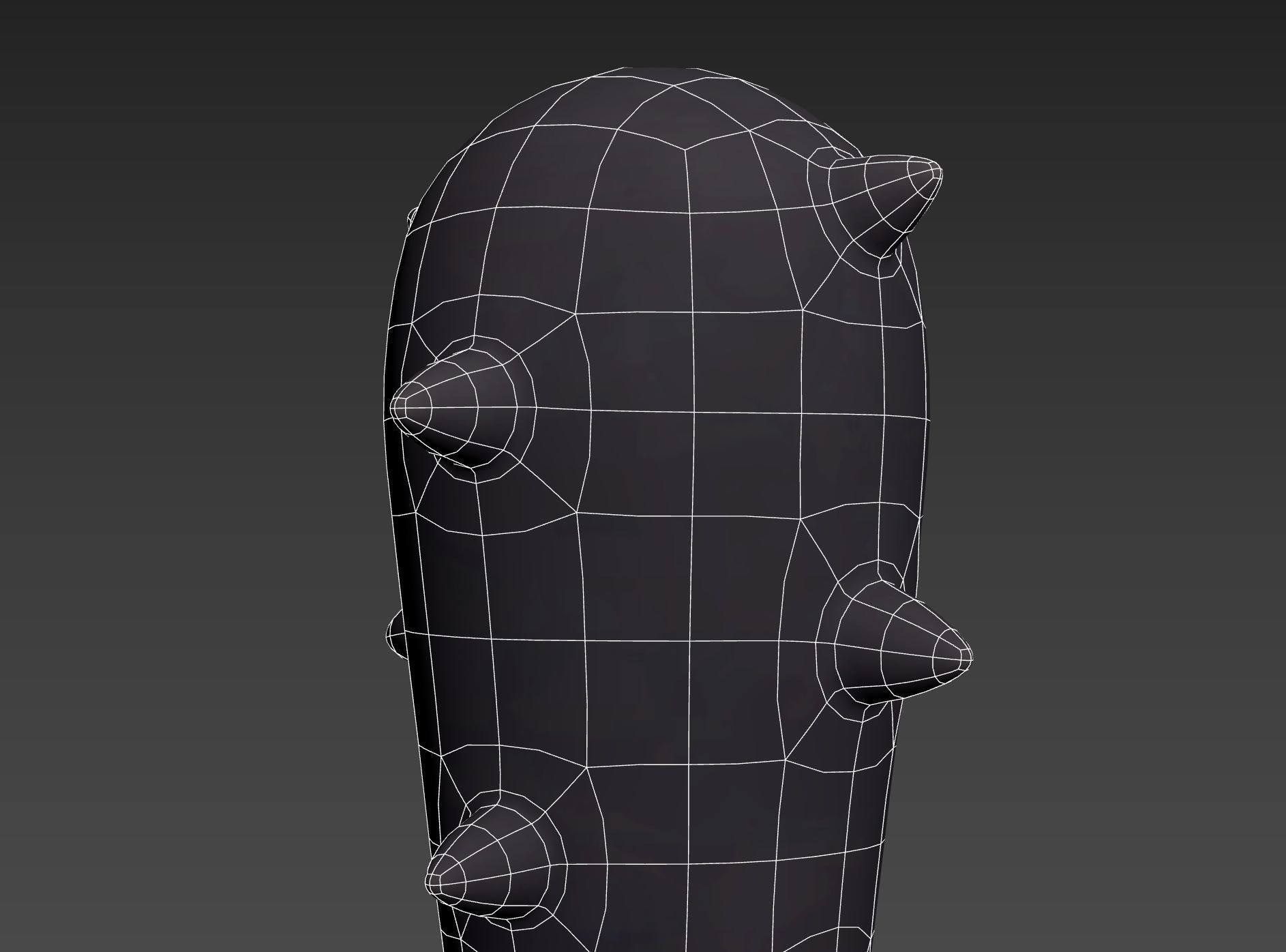Spiked Club 3D model_24