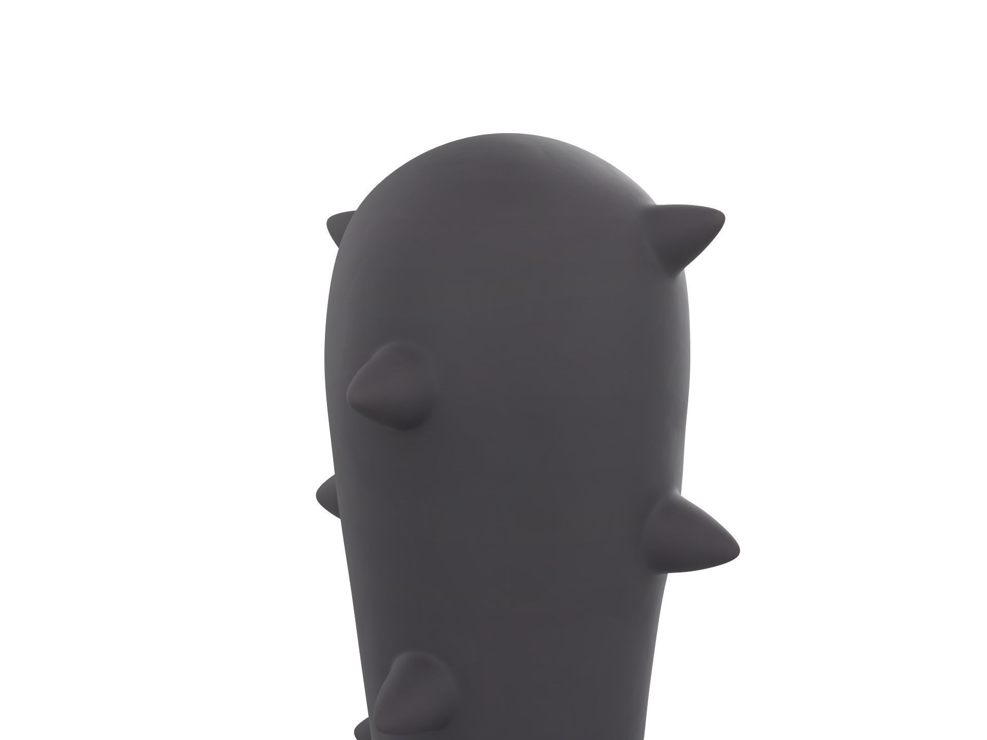 Spiked Club 3D model_8