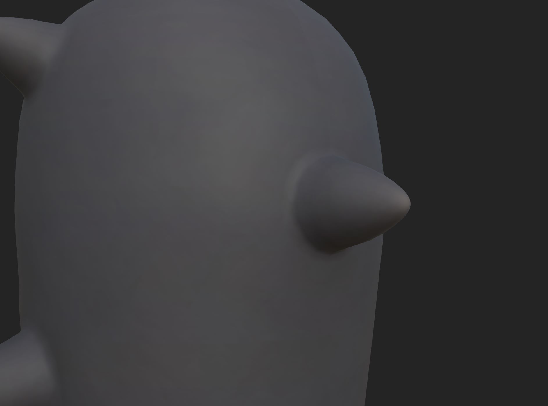 Spiked Club 3D model_14