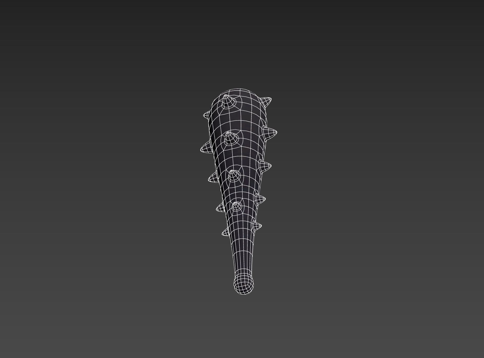 Spiked Club 3D model_20