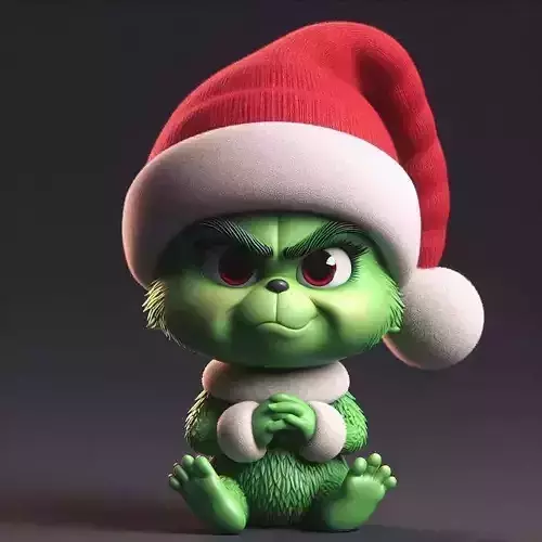 Grinch 3D print model