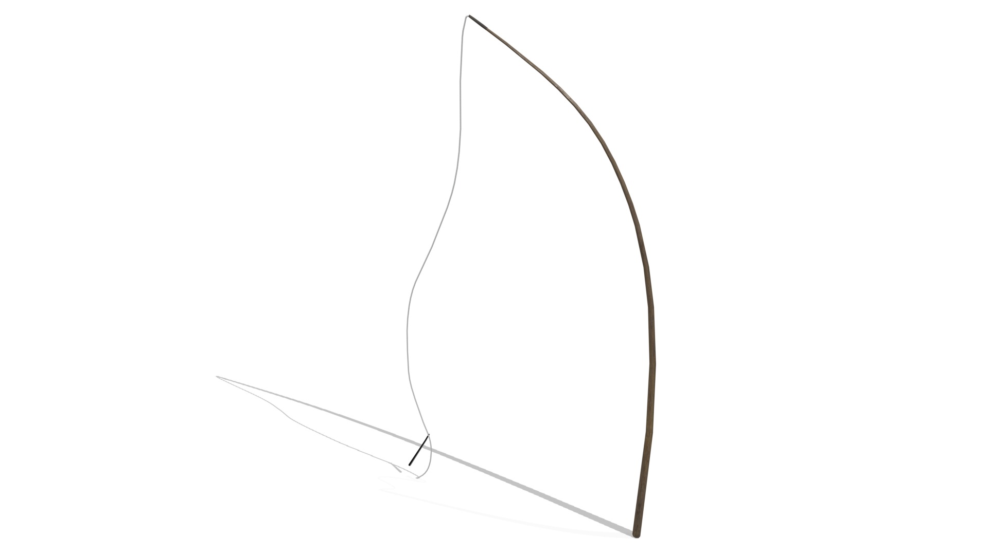 Fishing Rod V01 Low-poly 3D model_8