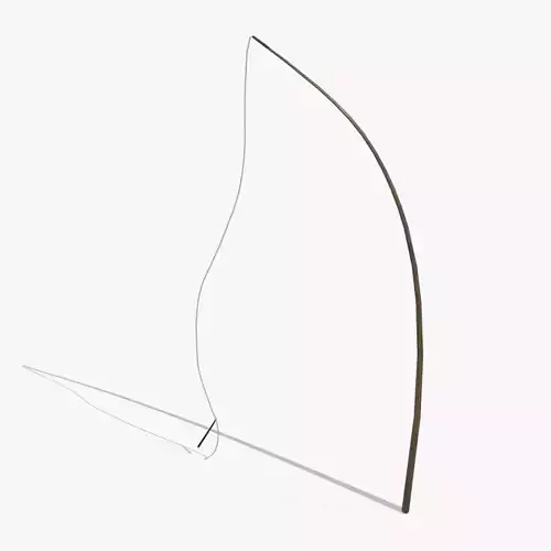 Fishing Rod V01 Low-poly 3D model