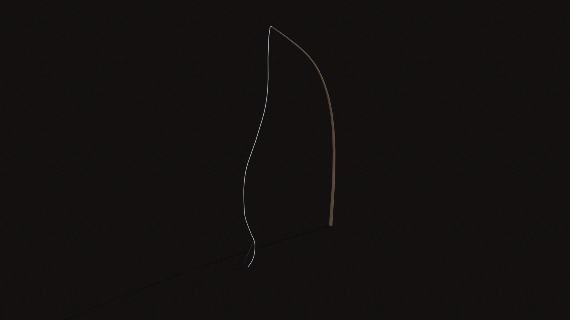 Fishing Rod V01 Low-poly 3D model_6