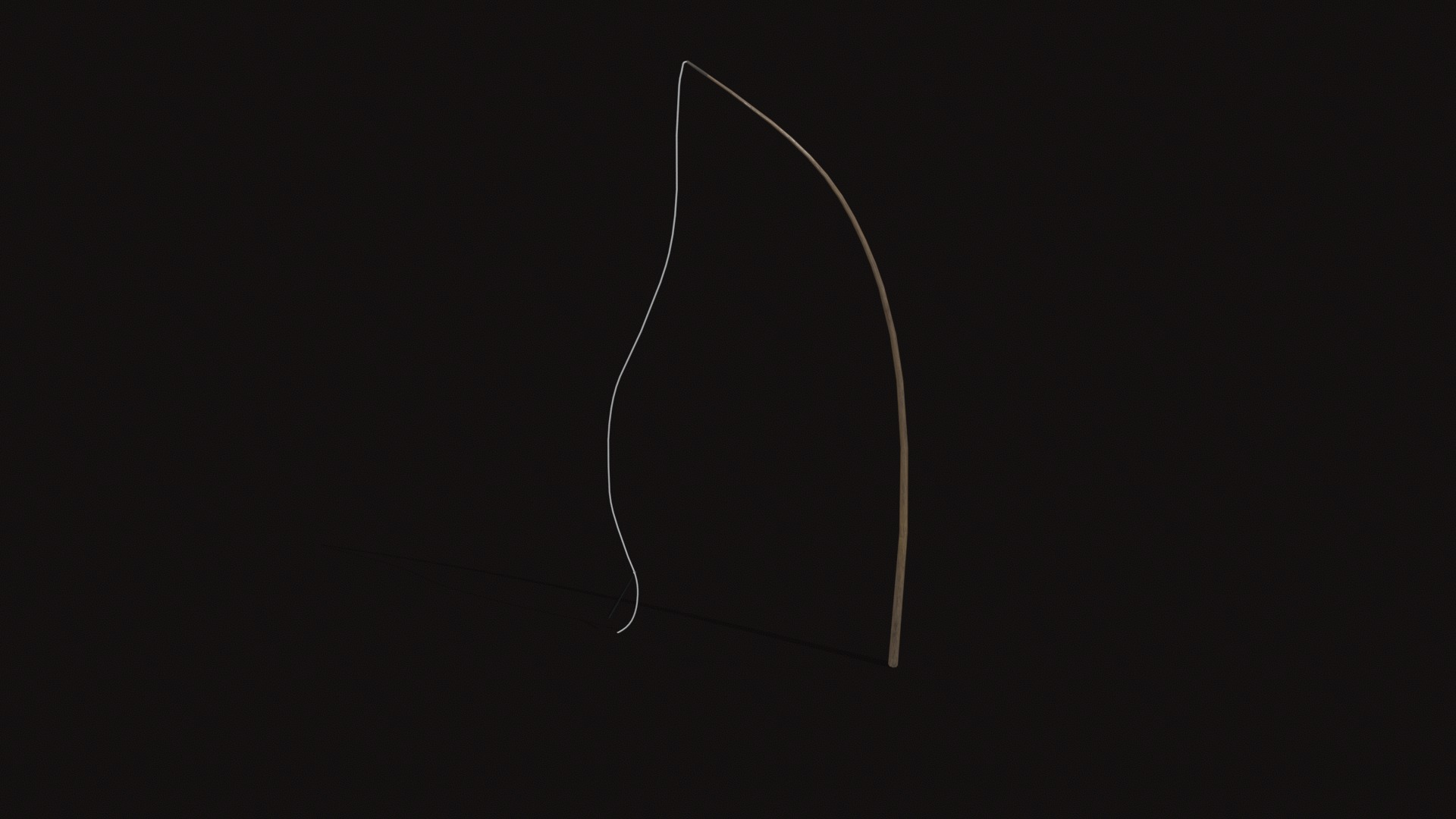 Fishing Rod V01 Low-poly 3D model_4