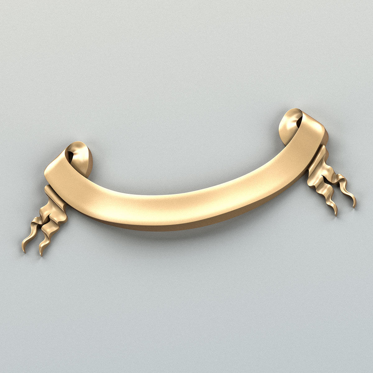 Decorative Ribbon 010 3D model_4