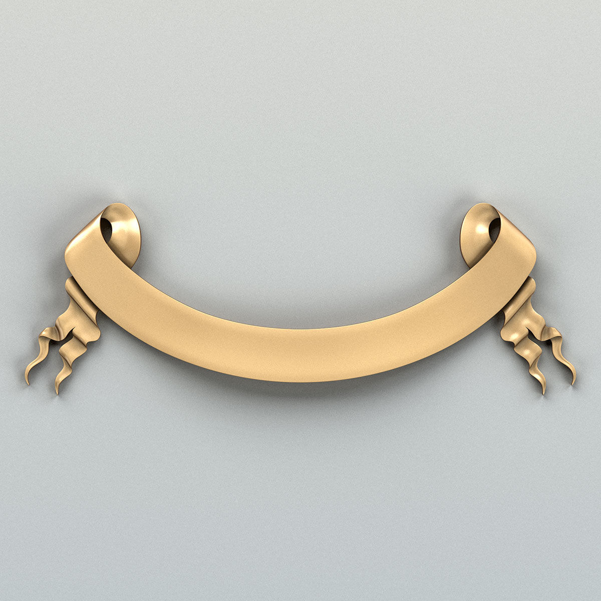 Decorative Ribbon 010 3D model_1