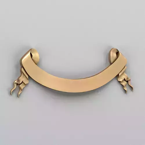 Decorative Ribbon 010 3D model