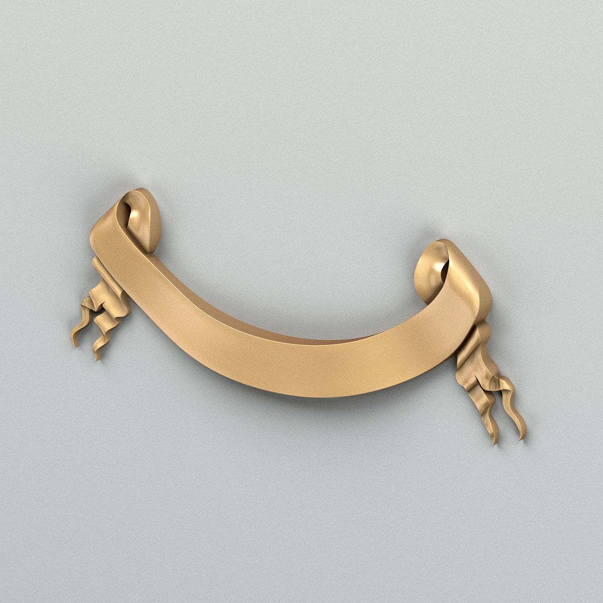 Decorative Ribbon 010 3D model_2