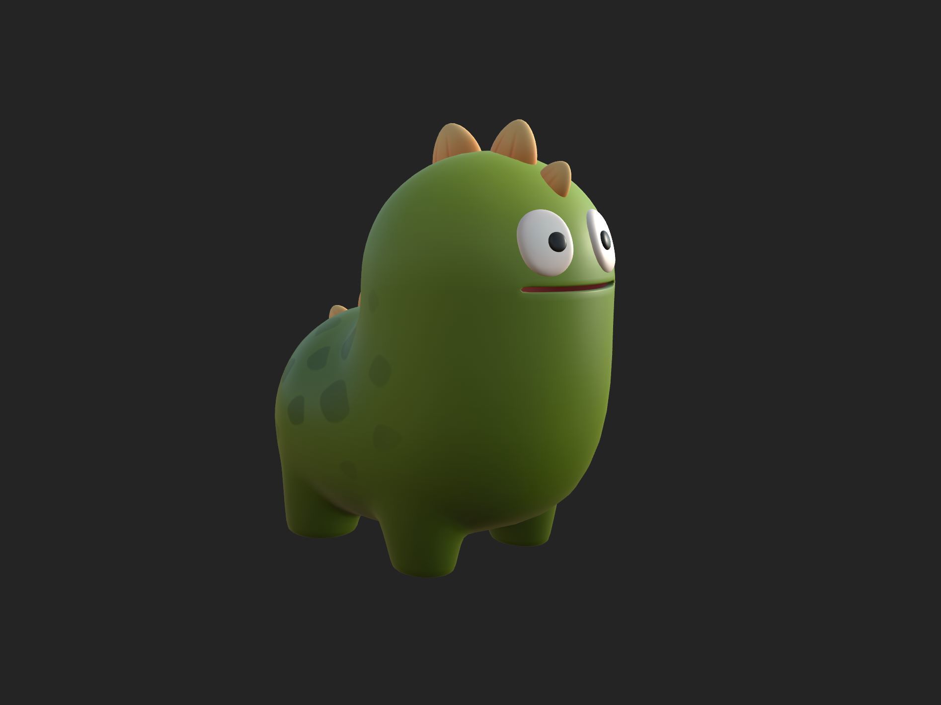 Monster Character 012 3D model_12
