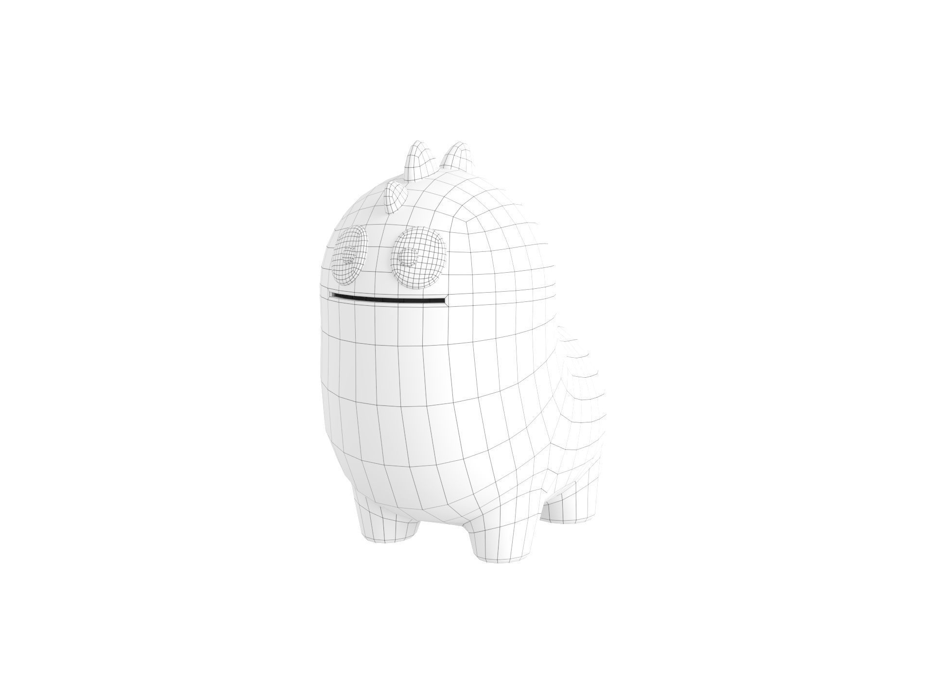 Monster Character 012 3D model_33