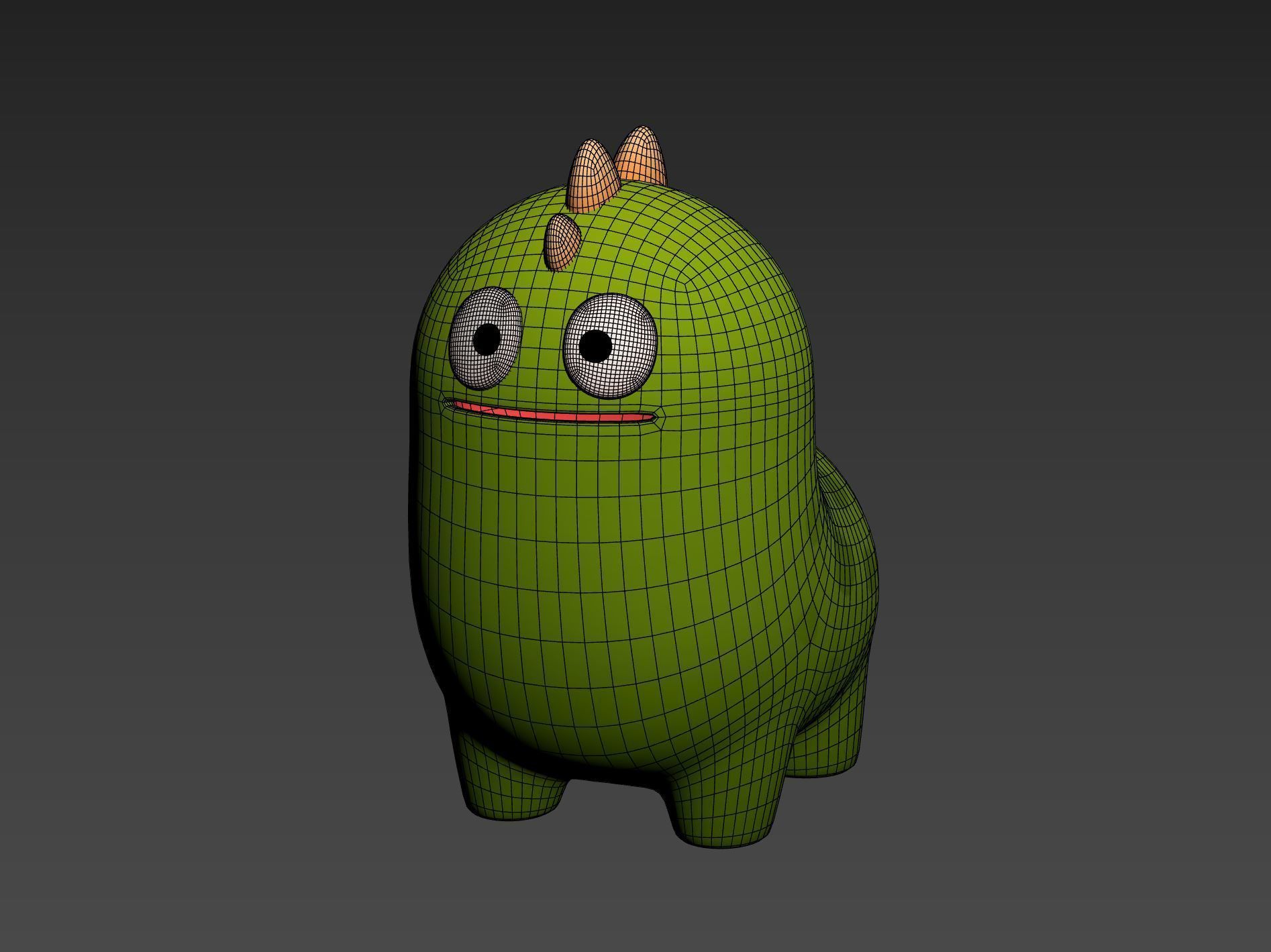 Monster Character 012 3D model_22