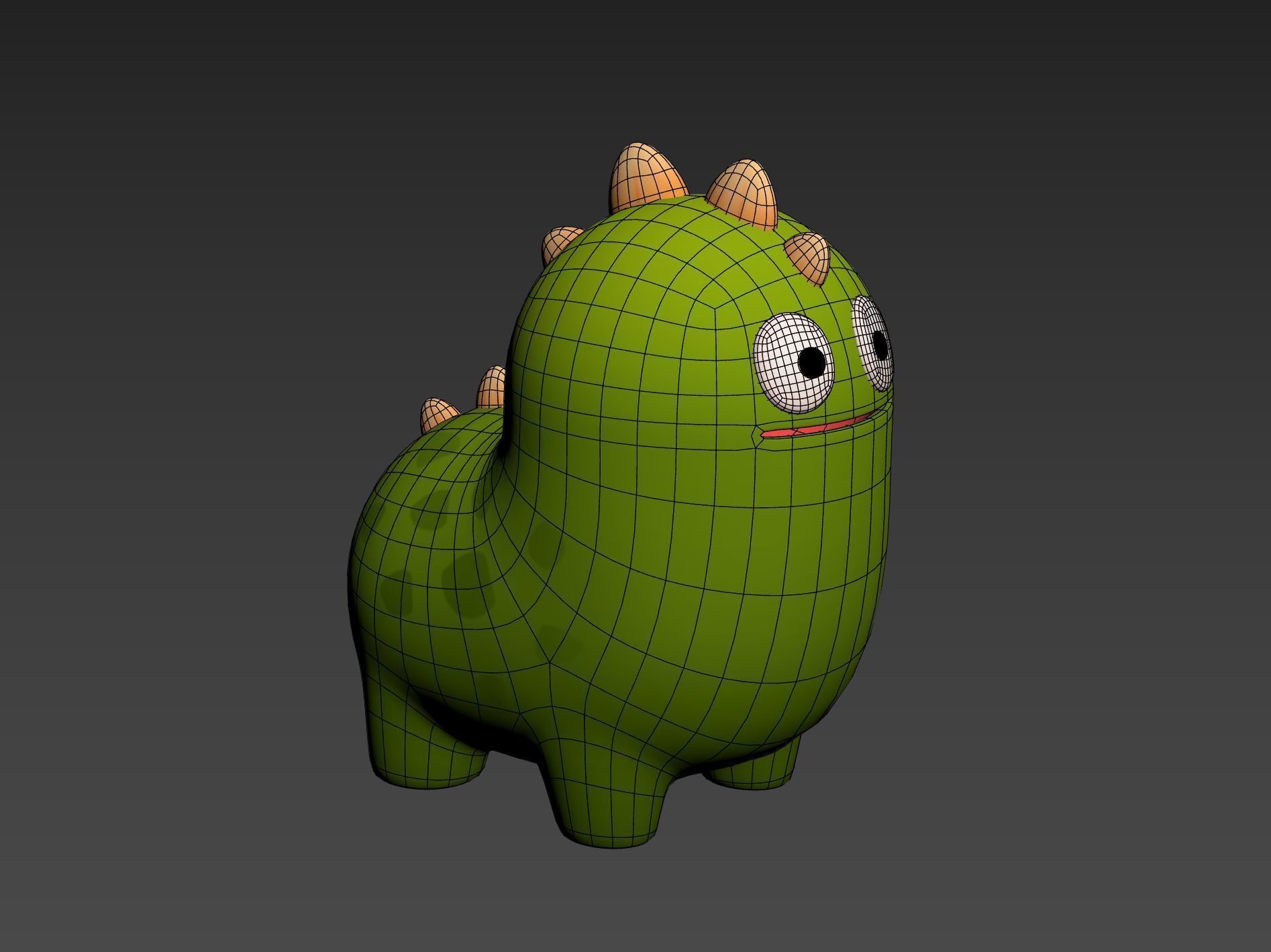 Monster Character 012 3D model_24
