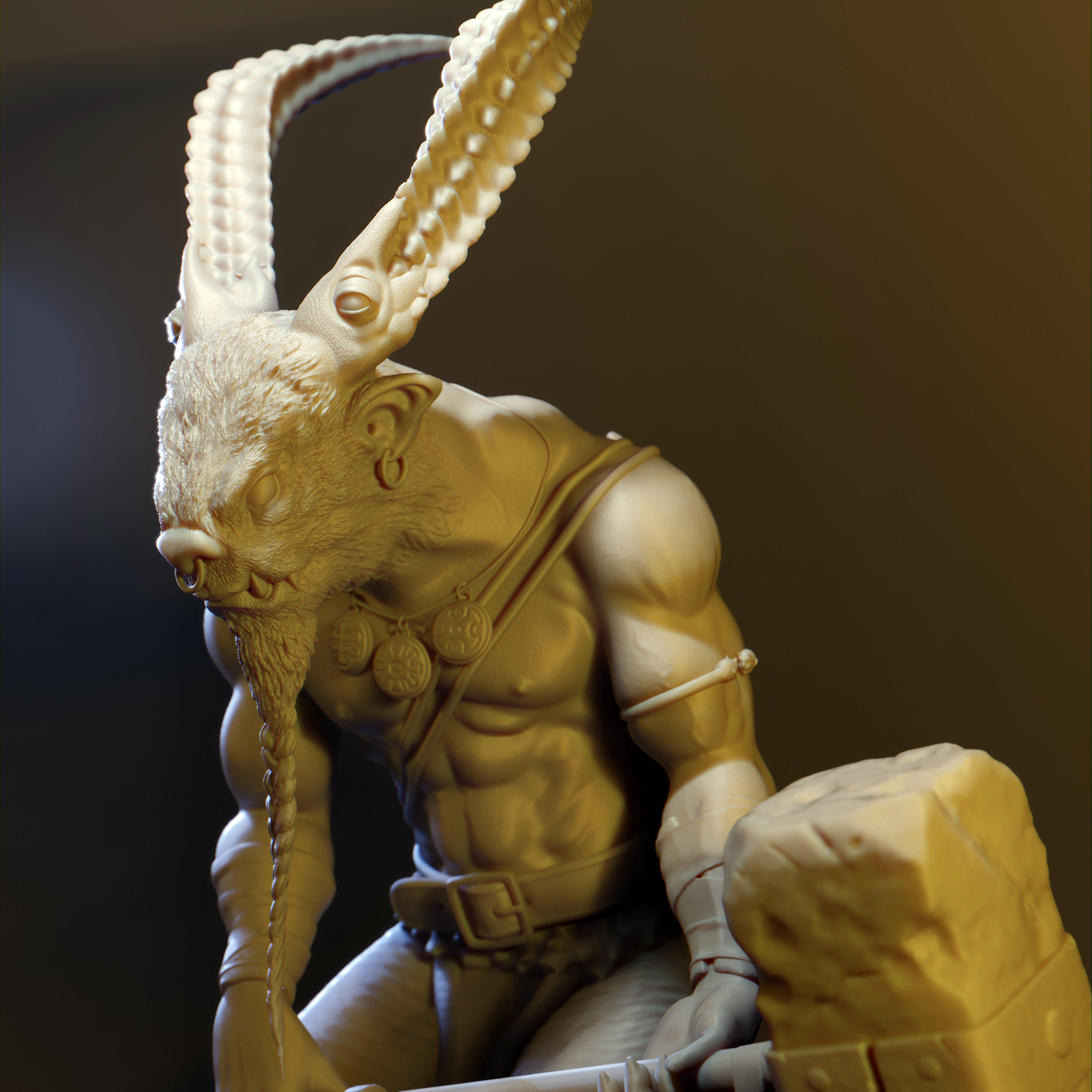 Minotaur 3D model 3D model_4