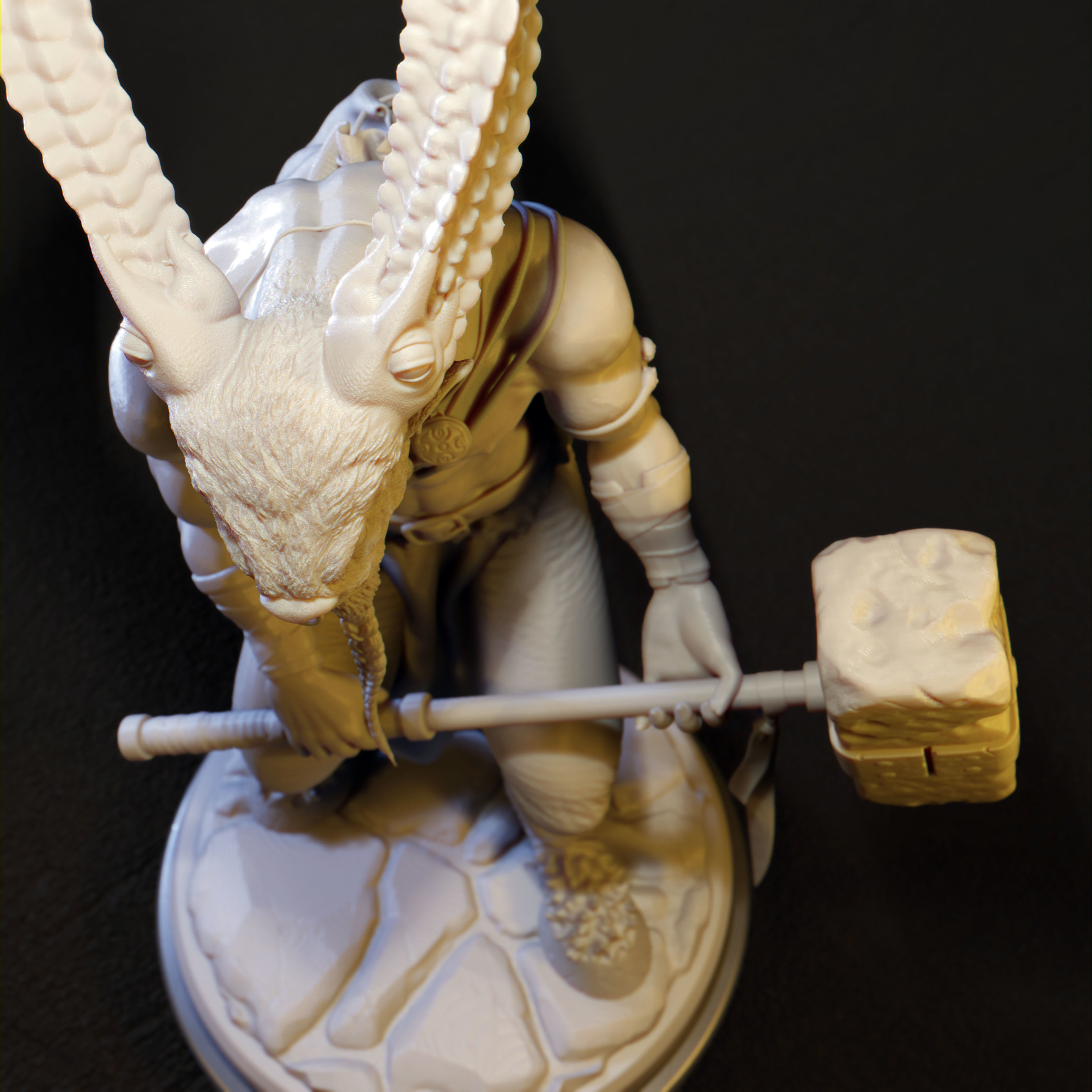 Minotaur 3D model 3D model_7