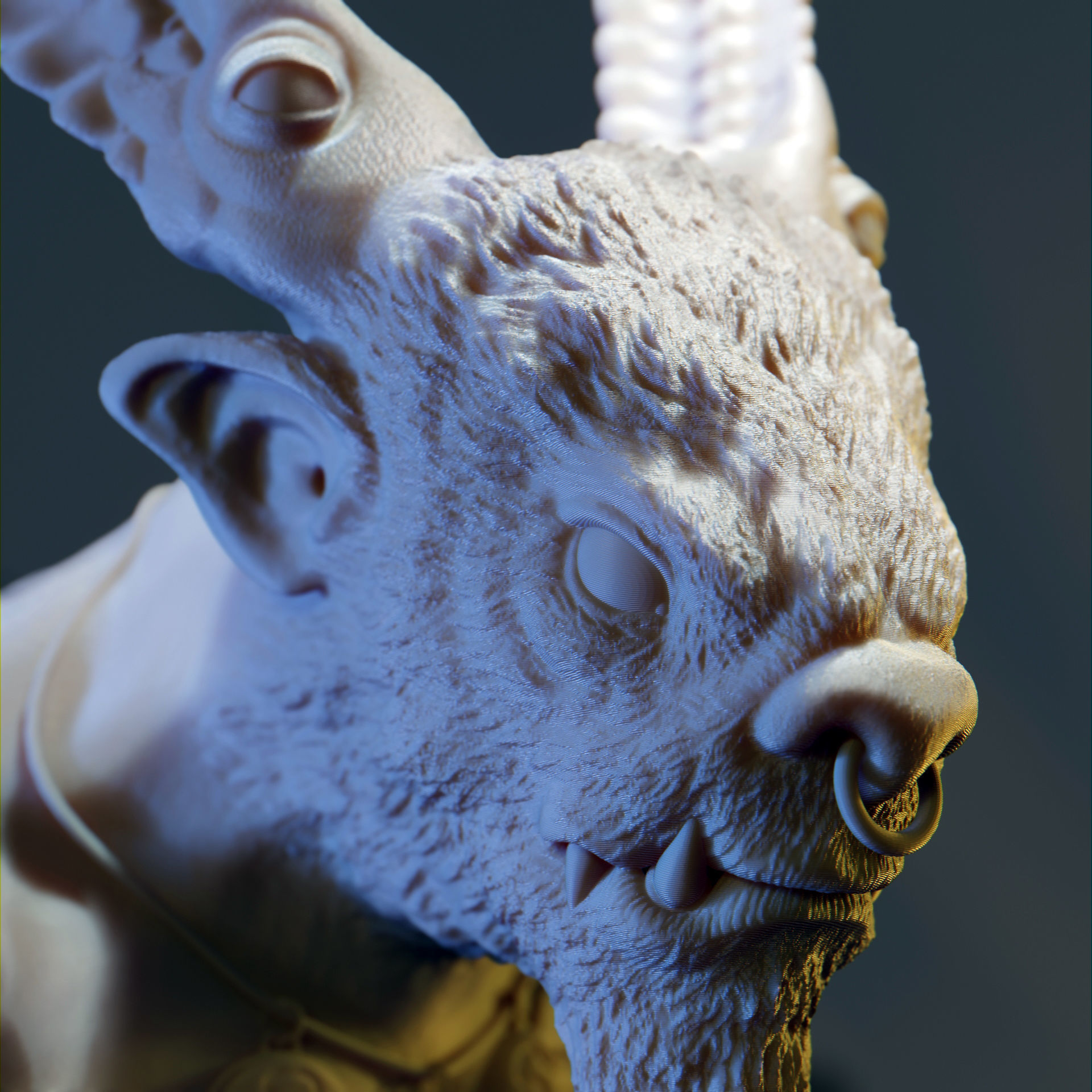 Minotaur 3D model 3D model_3