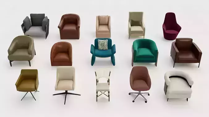 ArchFurnish Vol 2 Chairs 