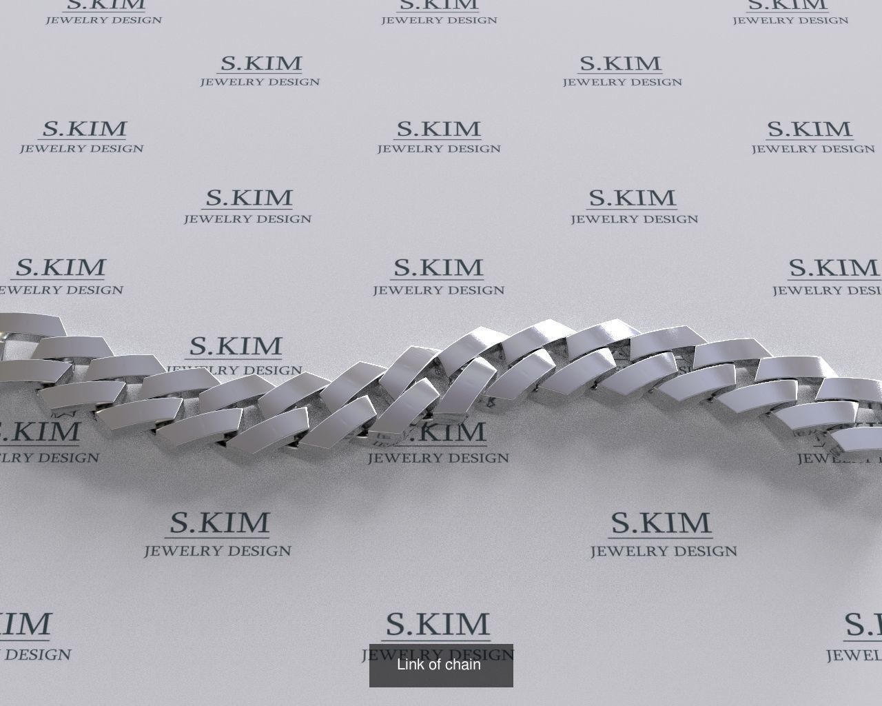 links and locks for bracelets and chains 3D Model Collection_9