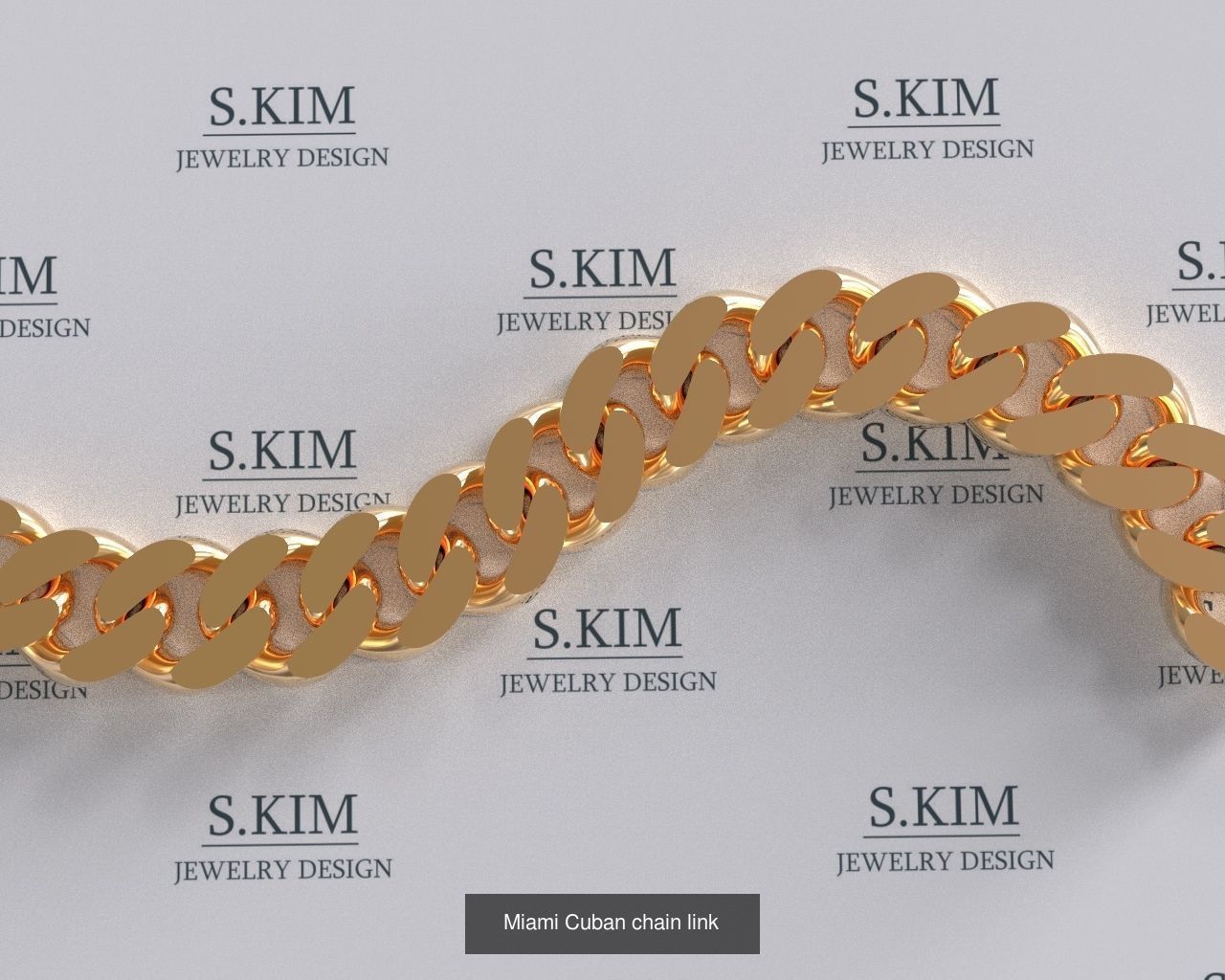 links and locks for bracelets and chains 3D Model Collection_6