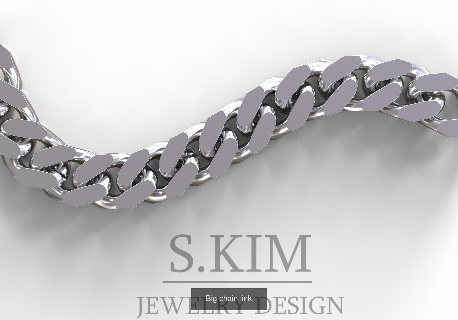 links and locks for bracelets and chains 3D Model Collection_1