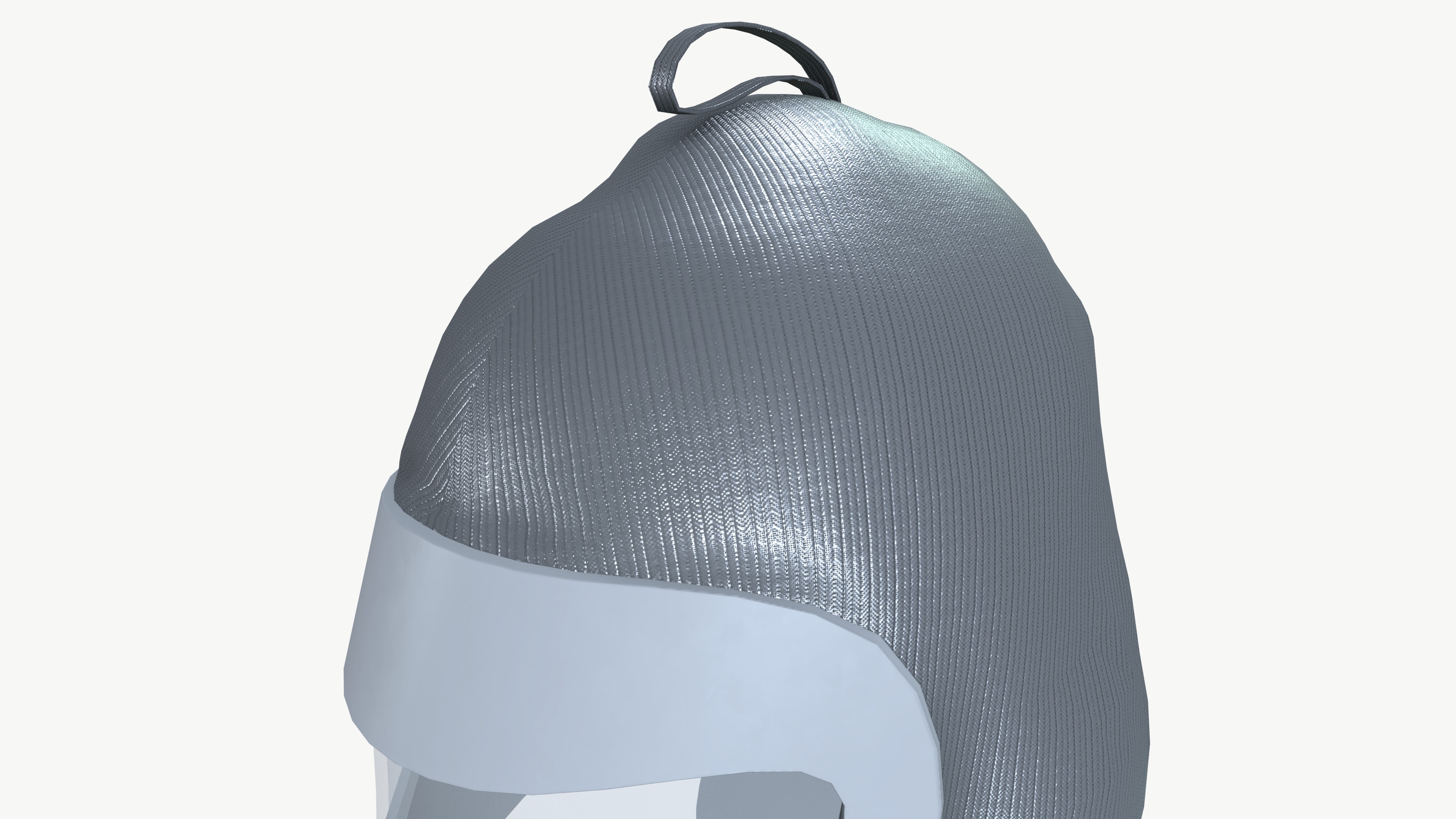 Heat resistant safety helmet 3D model_8