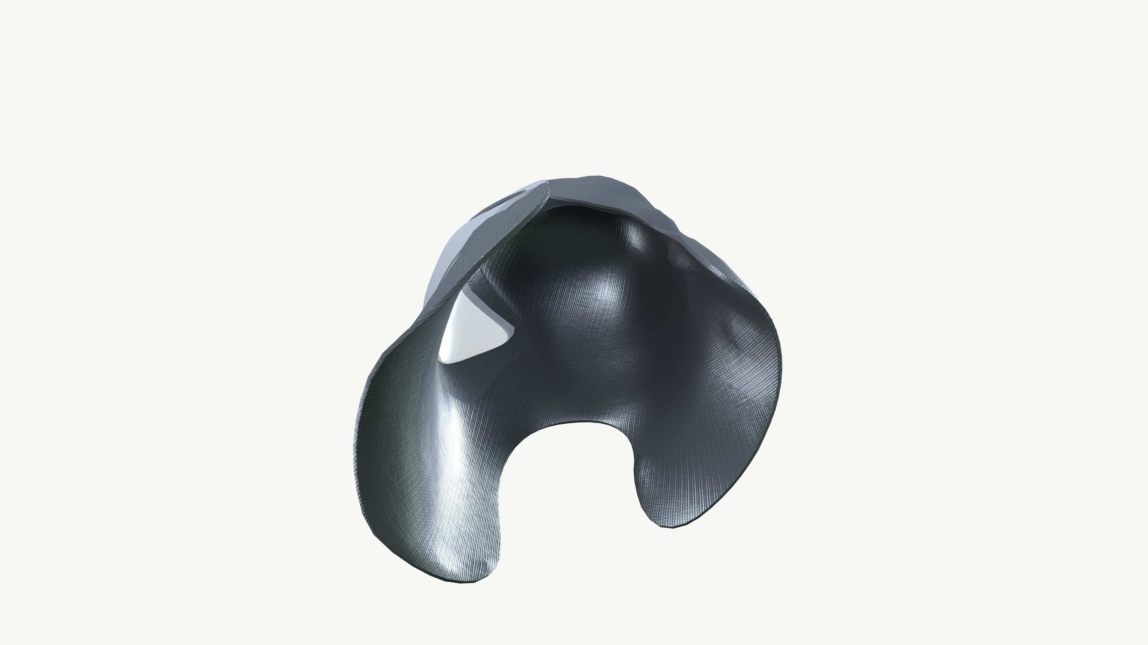 Heat resistant safety helmet 3D model_3