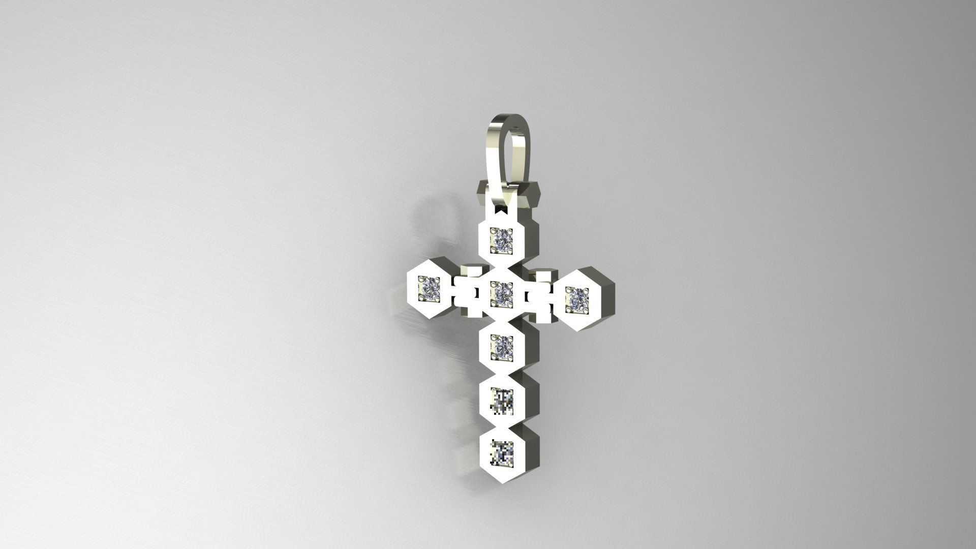 Baraka Cross 3D print model_12