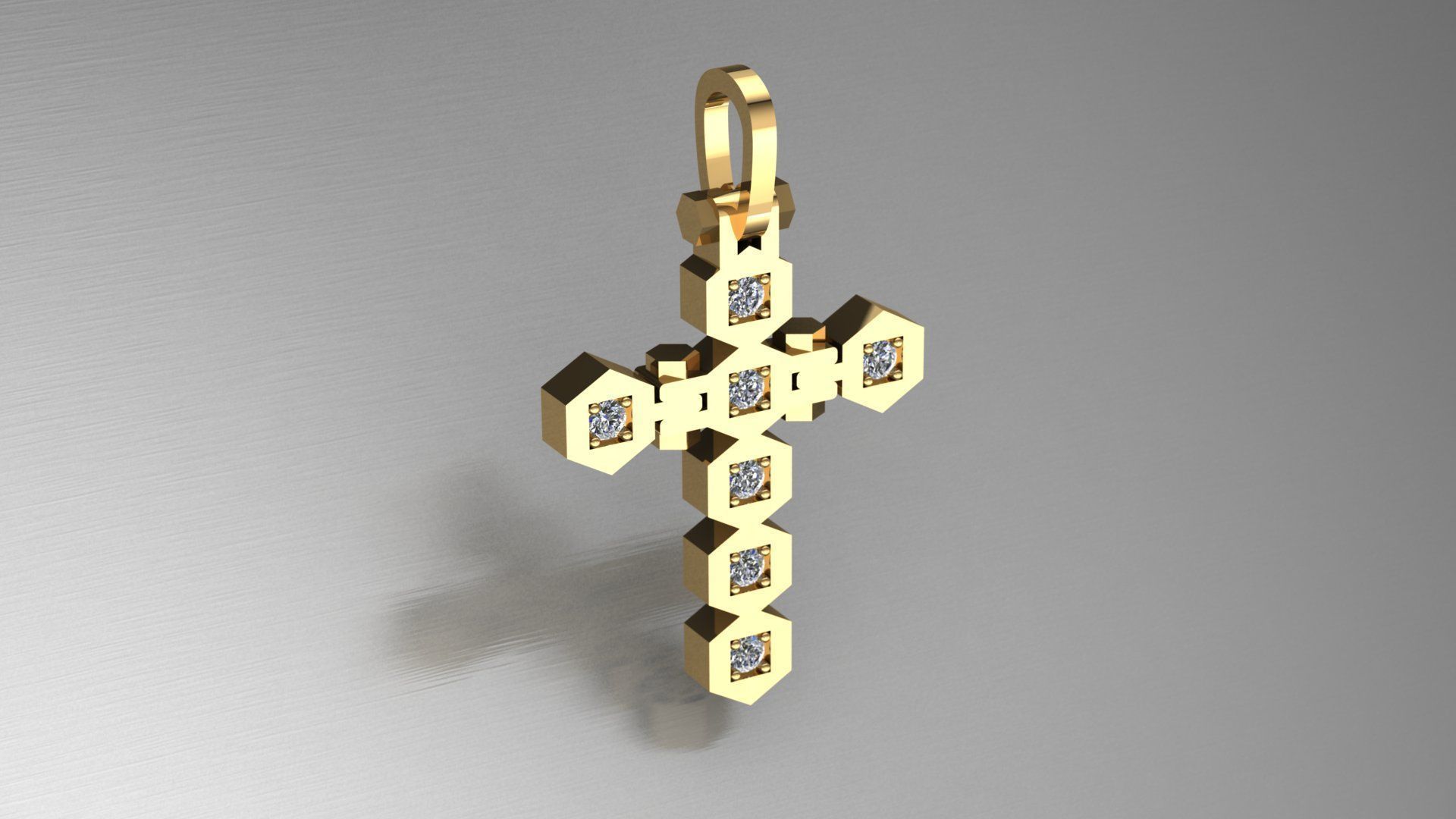 Baraka Cross 3D print model_8