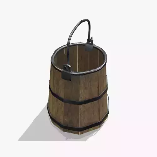 Wooden Basket V01