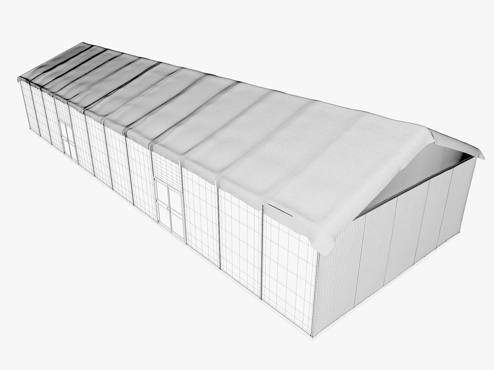 Event Exhibition Tent 2 3D model_9