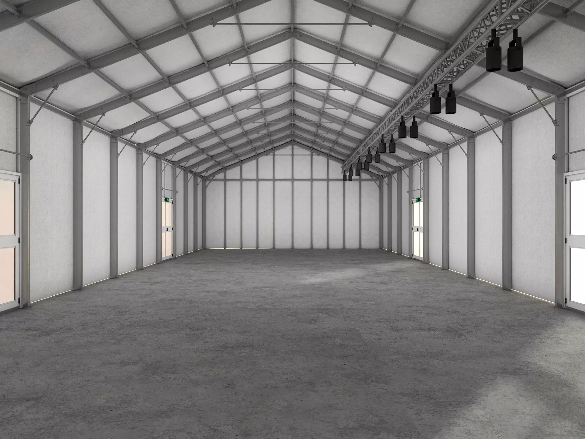 Event Exhibition Tent 2 3D model_0