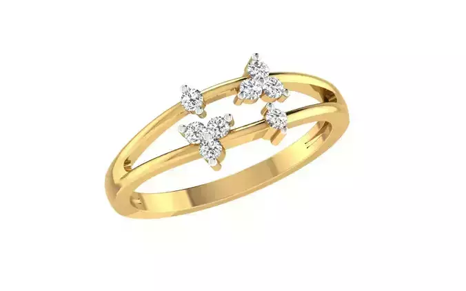 Women Ring  Render 3dm STL OBJ FBX Details
