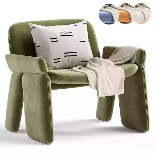 Armchair CUT 3D model