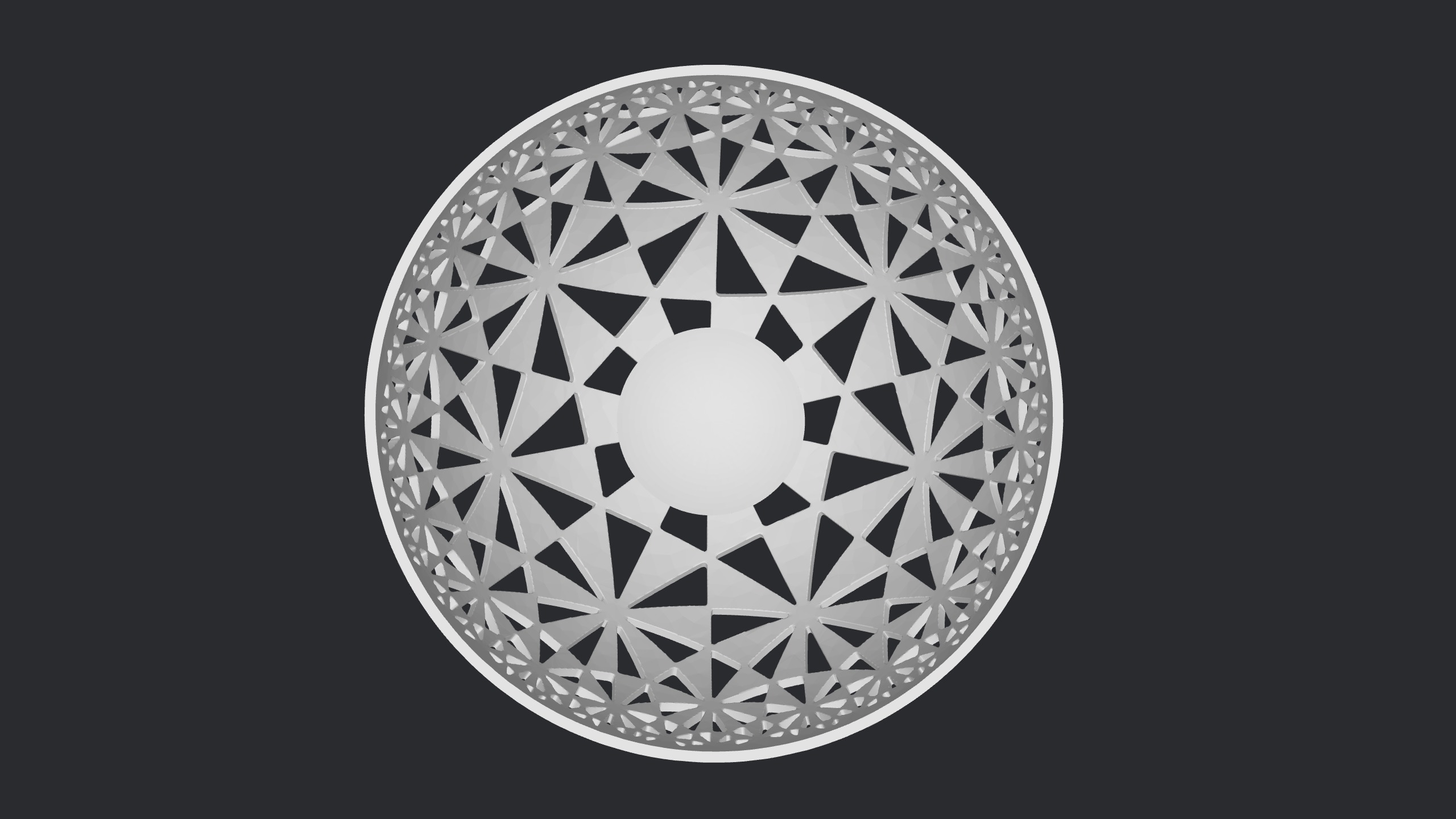 Hyperbolic Bowl 3D print model_3