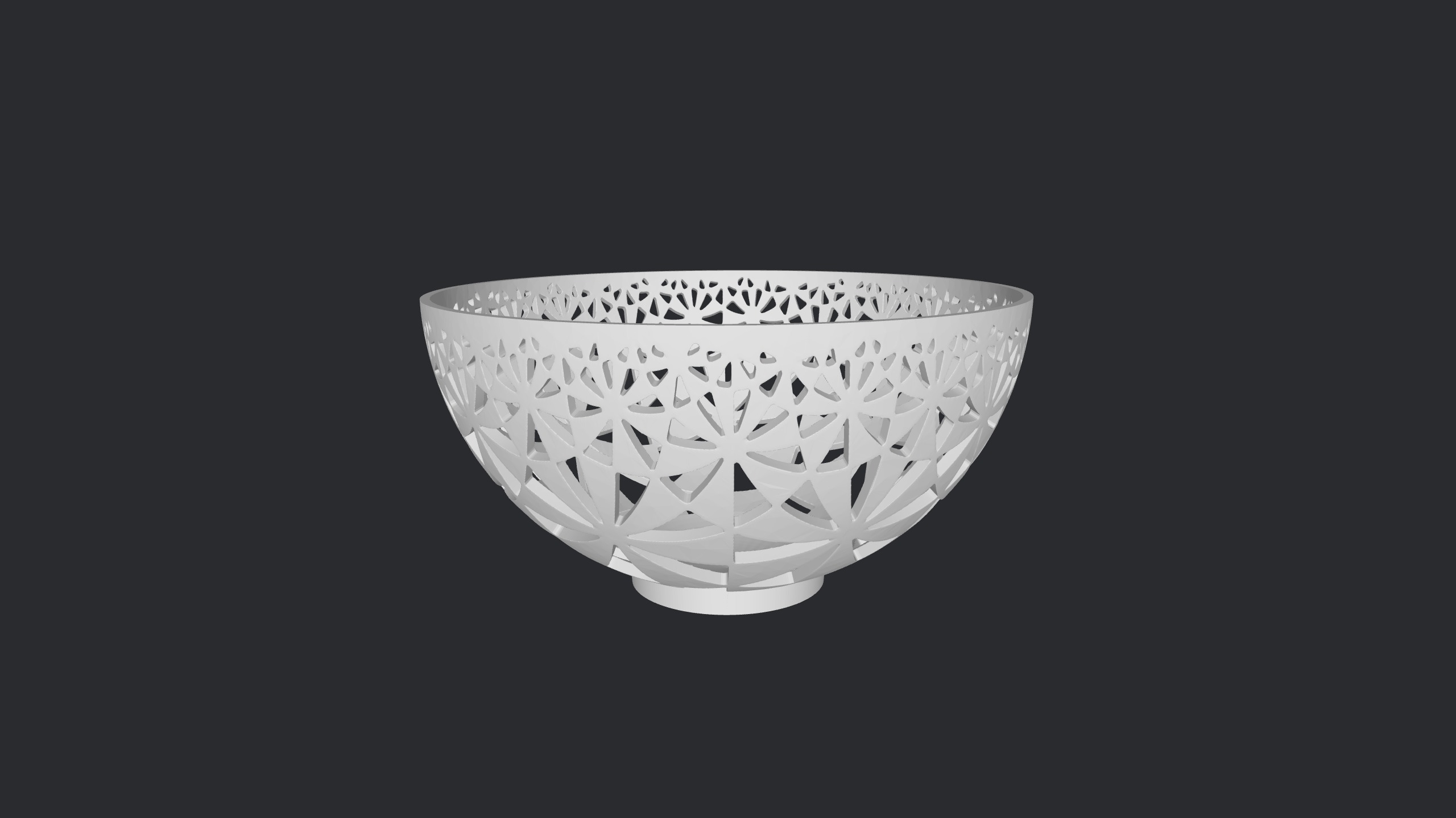 Hyperbolic Bowl 3D print model_1