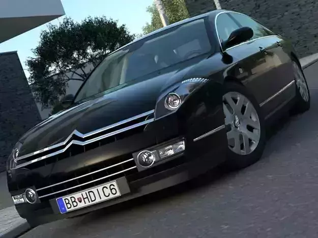 Citroen C6 2007 3D model