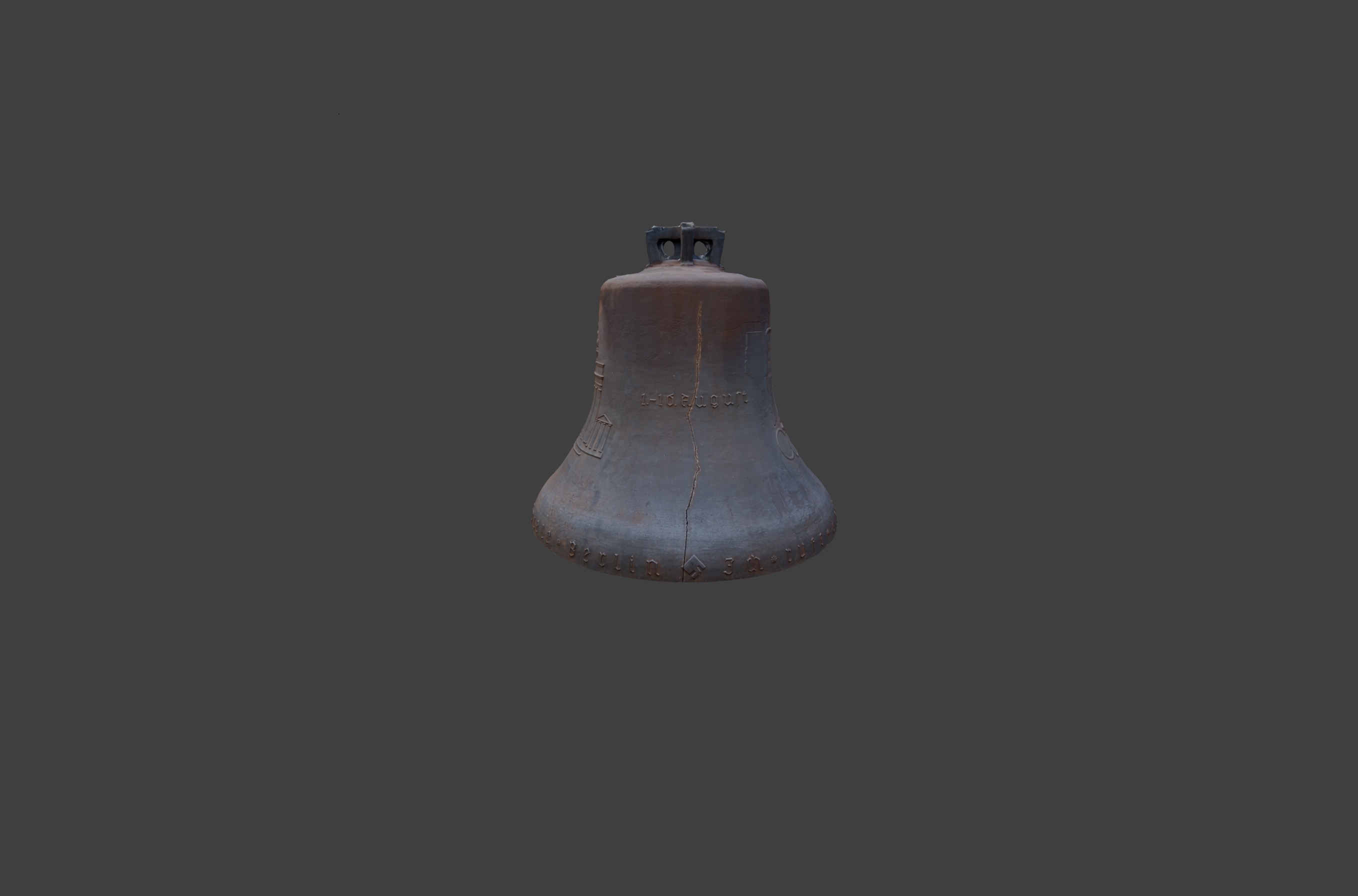 1936 Berlin Olympic game Bell ww2 3D model_2