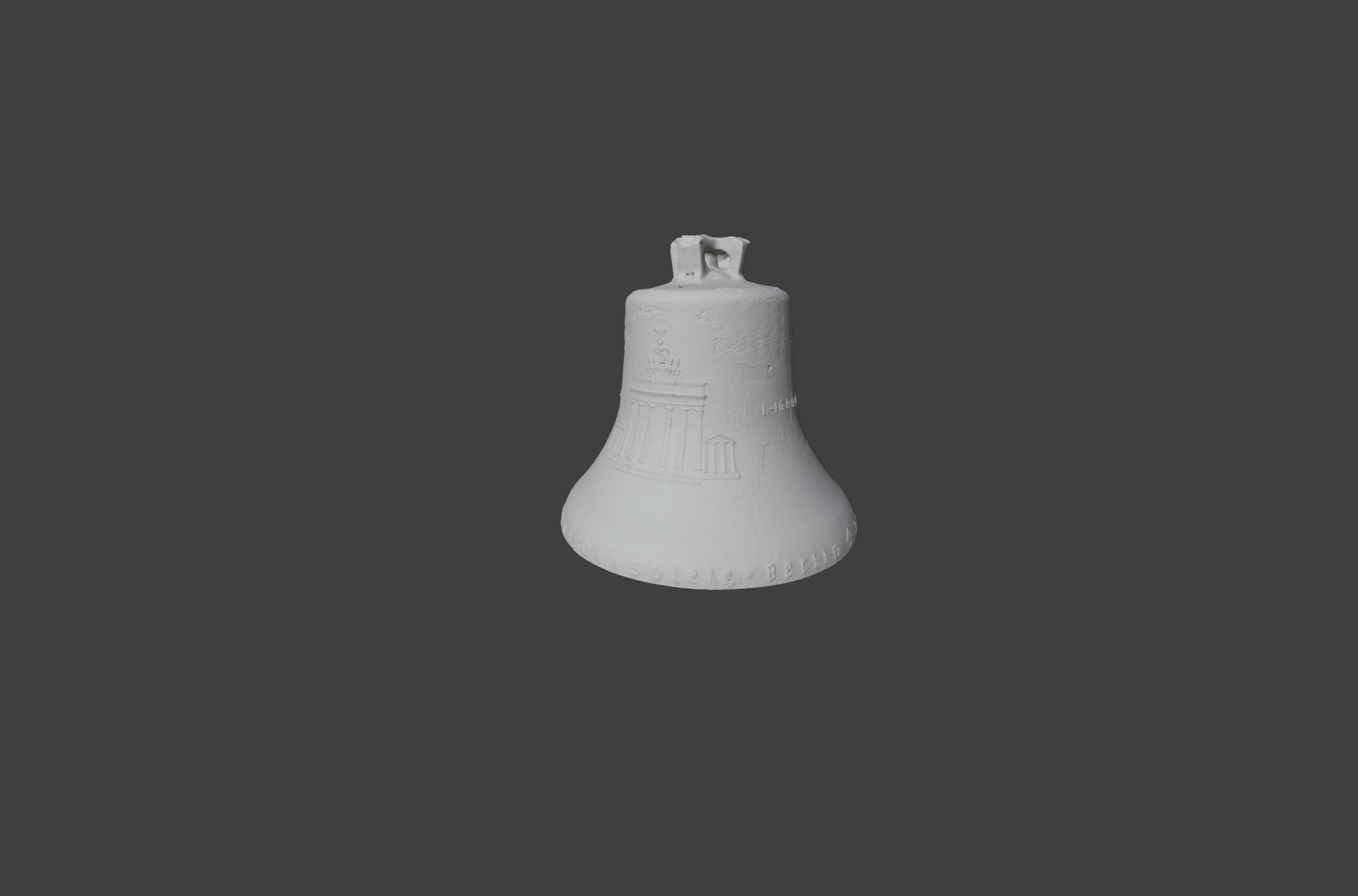 1936 Berlin Olympic game Bell ww2 3D model_1