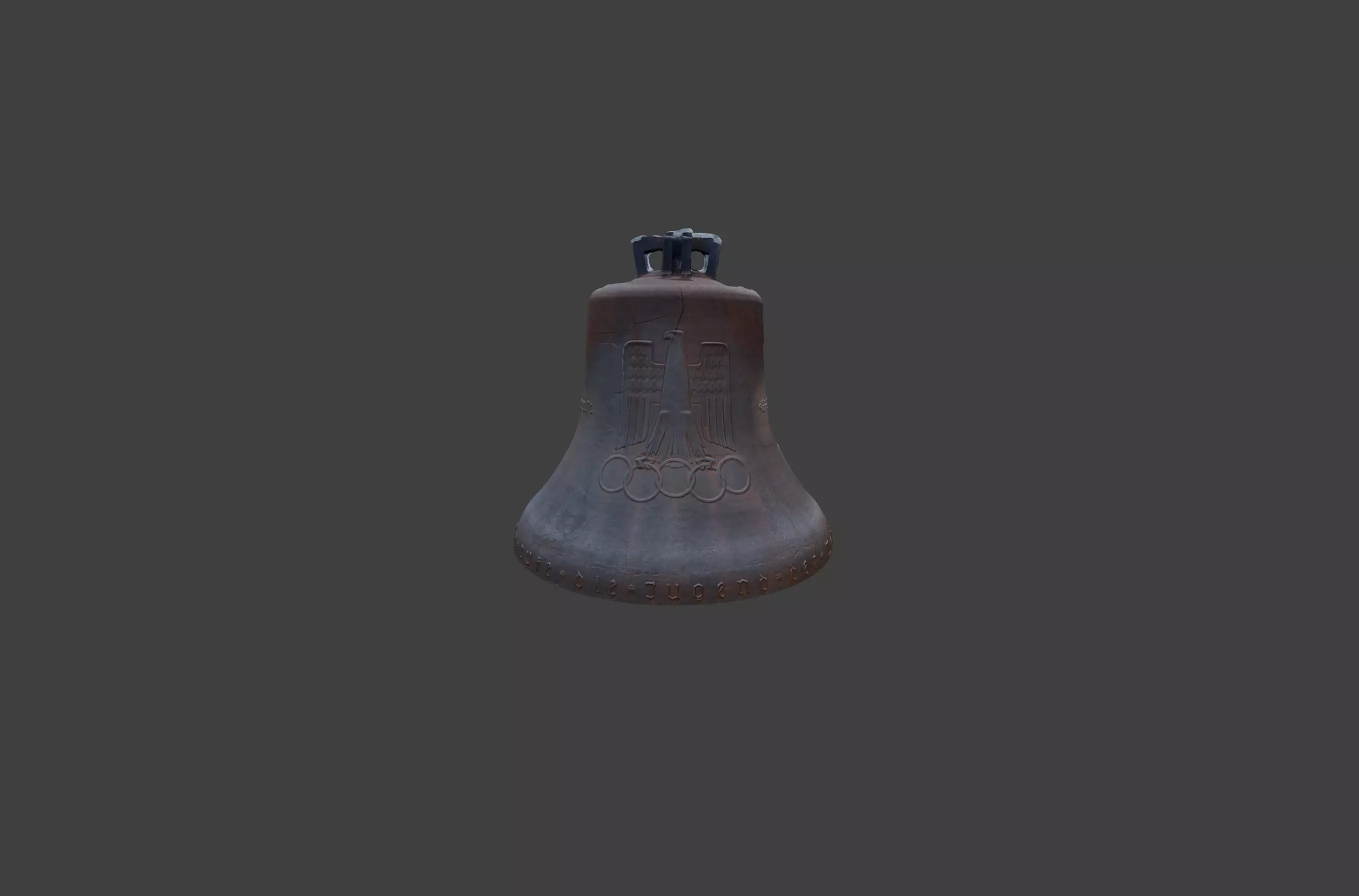 1936 Berlin Olympic game Bell ww2 3D model_0